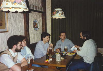 Stammtisch 1985/1986